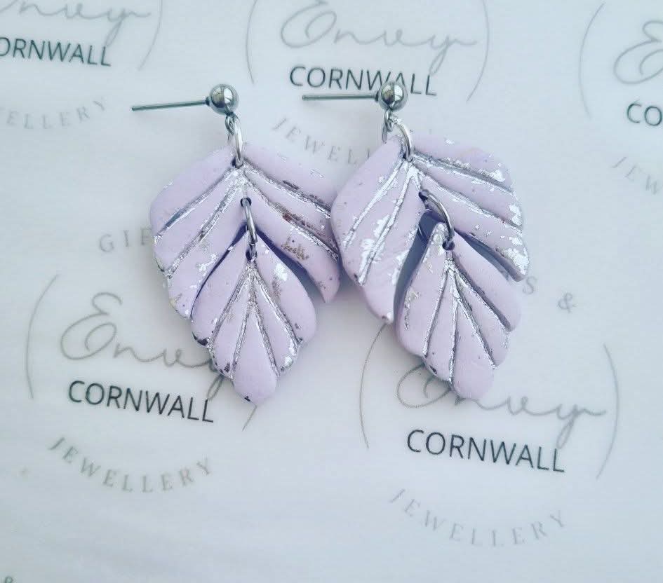 Lilac & Silver Double Leaf