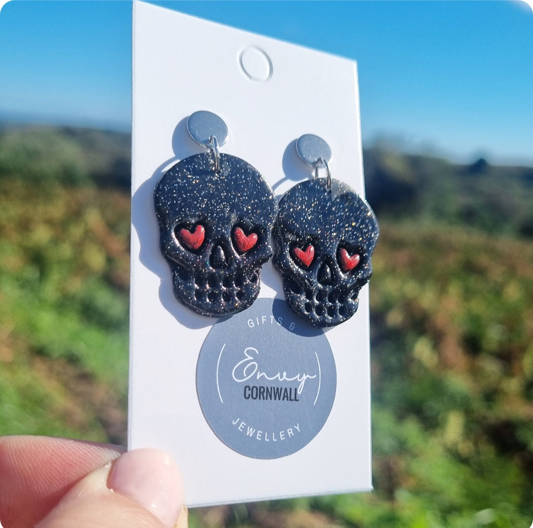 Black Skulls Halloween