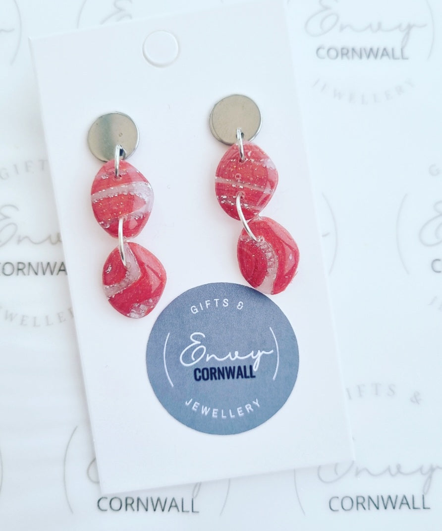 Autumn Swirl Double Drops