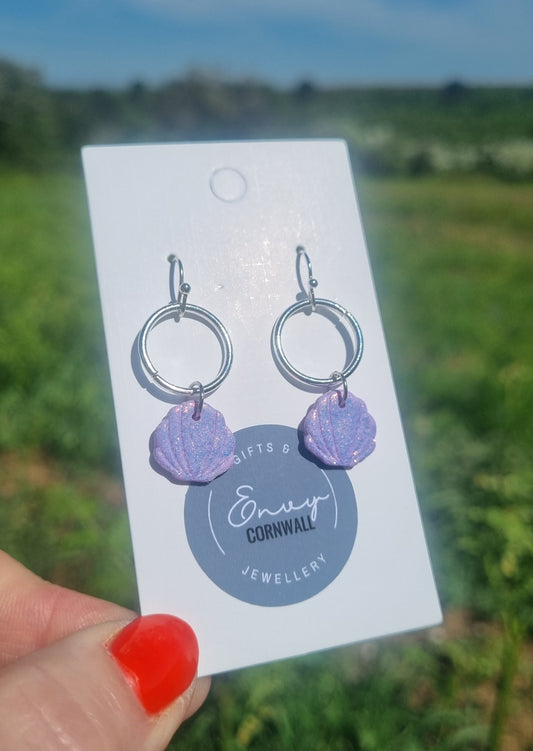 Lilac Shimmer Shells