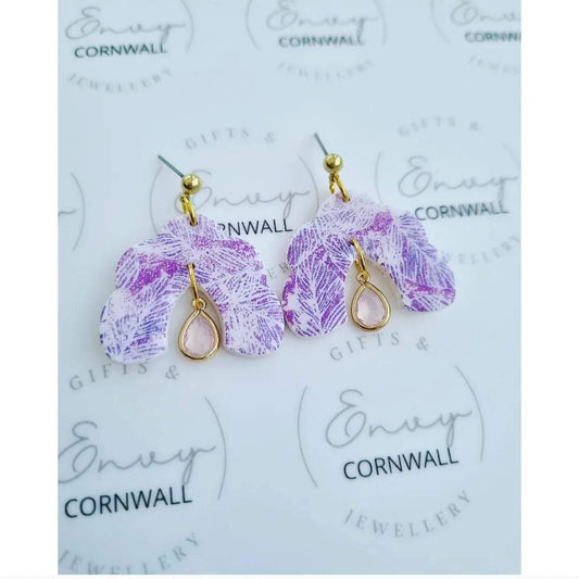 Leaf Print Gems