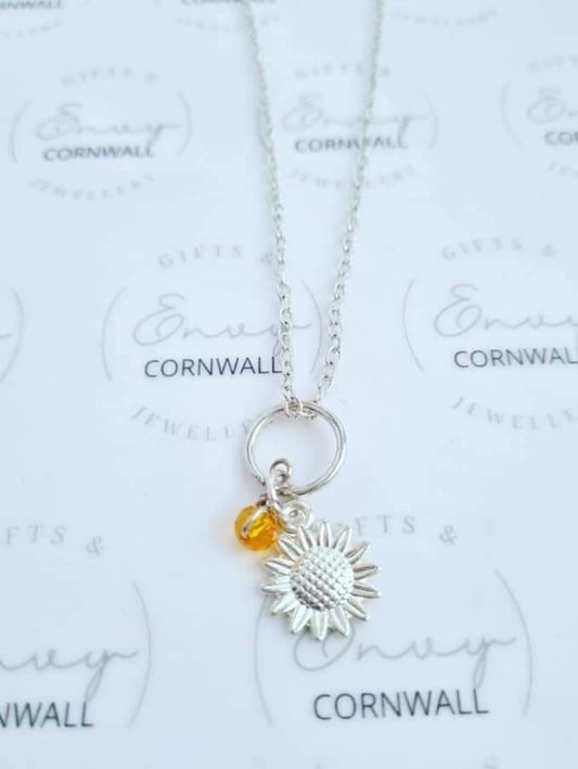 Sunflower Necklace