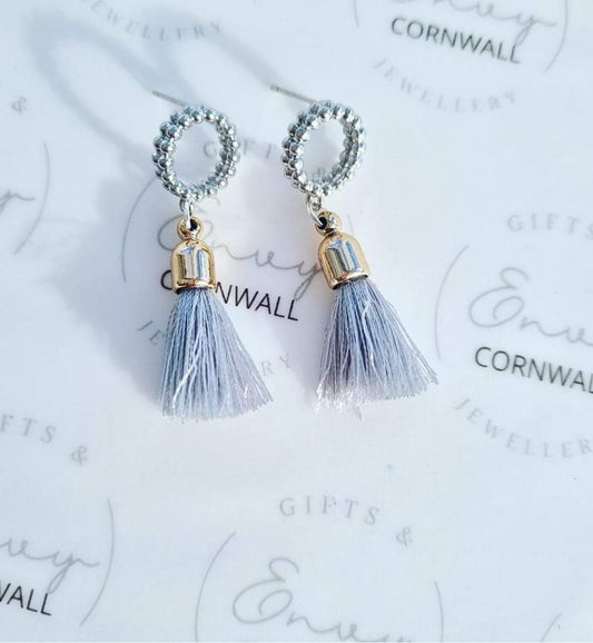 Silver Tassels