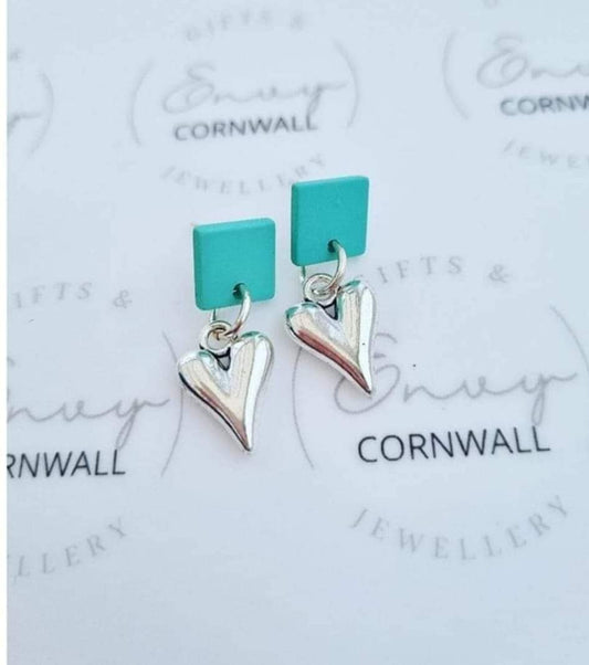 Sea Green Hearts