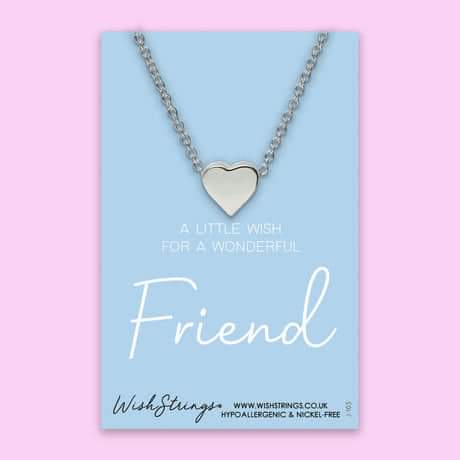 Friend Heart Necklace