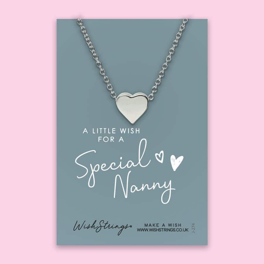 Special Nanny Heart Necklace