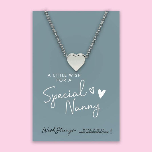 Special Nanny Heart Necklace