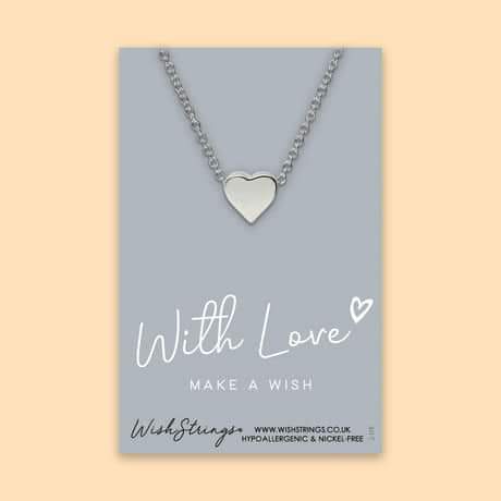 With Love Heart Necklace