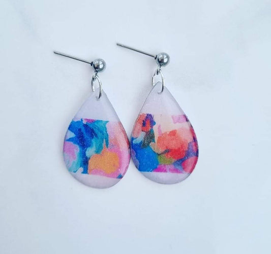 Colourful Floral Pear Drops