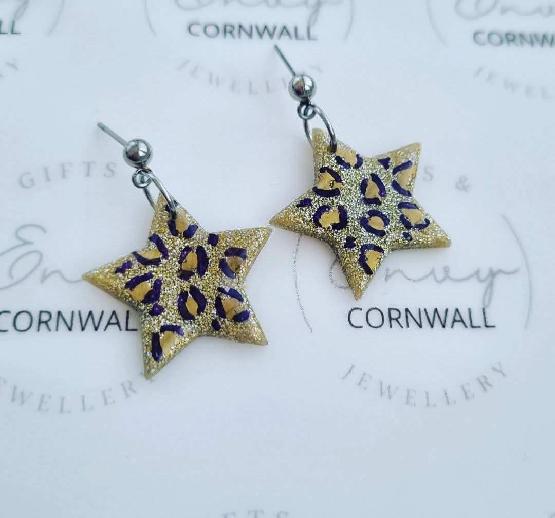 Leopard Print Stars