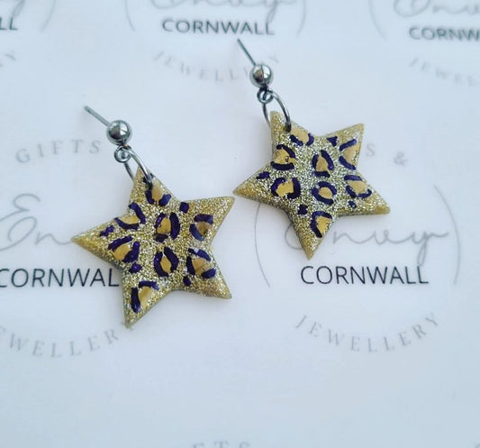 Leopard Print Stars