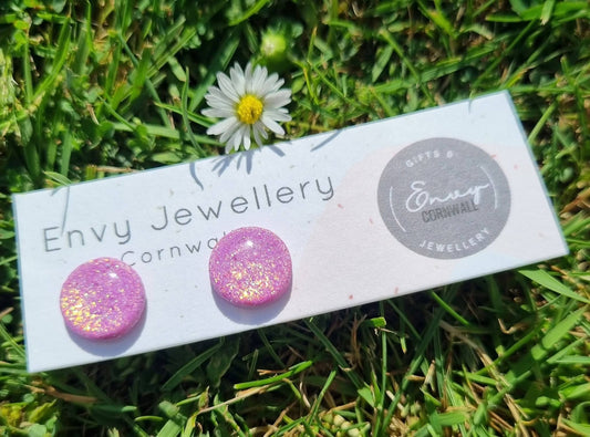 Pretty In Pink Studs