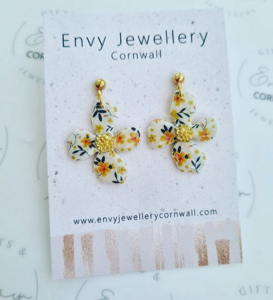 Ditsy Yellow Flowers