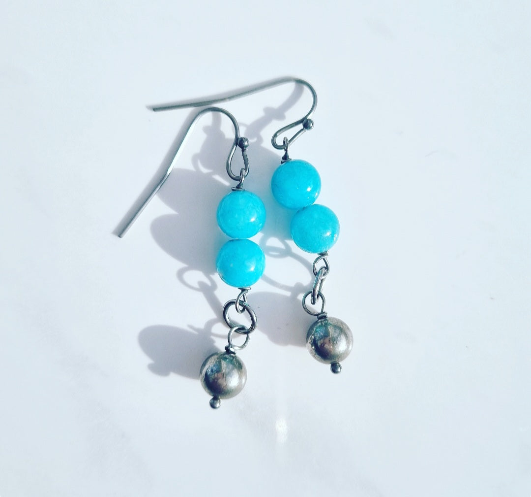 Turquoise Gemstone Drops