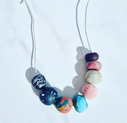 Multi Colour Bead Necklace