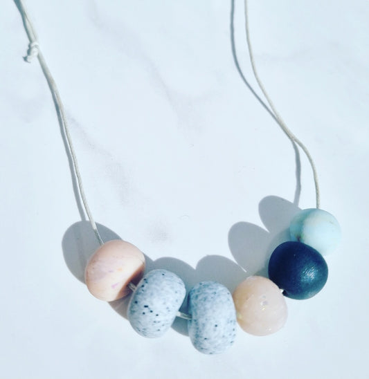 Granite & Pastel Necklace
