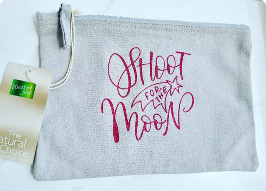 Shoot For The Moon...Makeup/Wash bag/Pencil Case