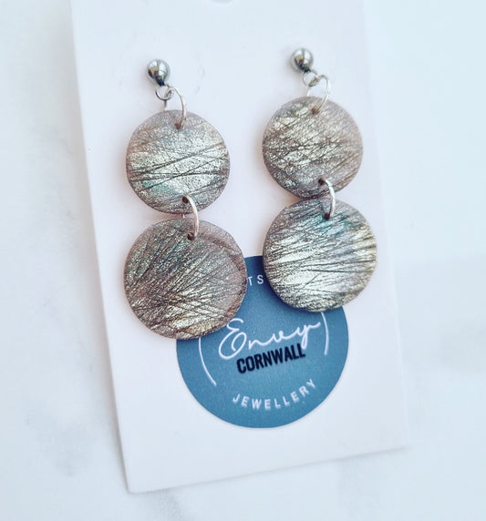 Metallic Double Circle