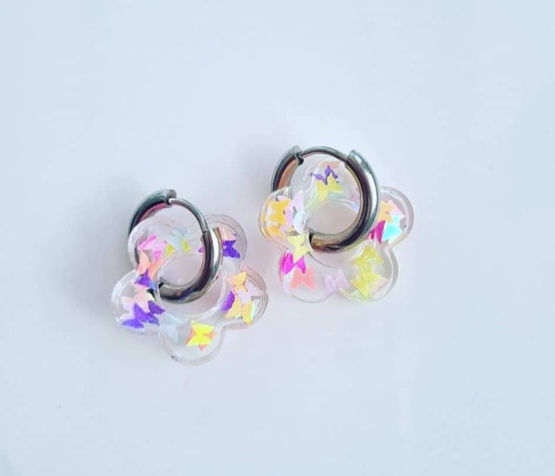 Multi Colour Butterfly Huggies