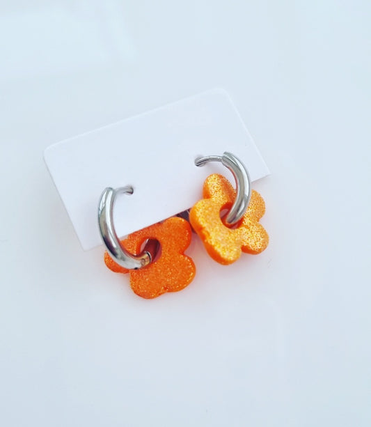 Orange Flower Huggies