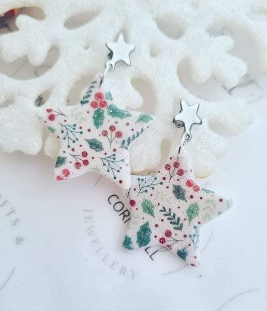 Holly Berry Stars