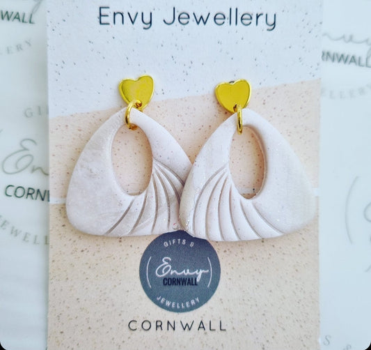 Classy White & Translucent Shimmer