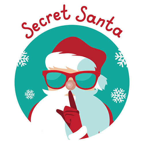Secret Santa Surprise Earring Box (2x Pairs)
